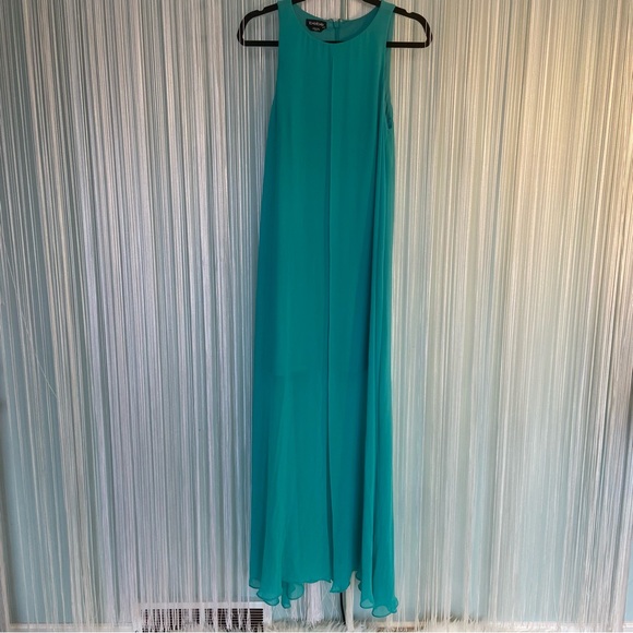 Bebe Chiffon Overlay Maxi Dress NWT - Picture 1 of 17